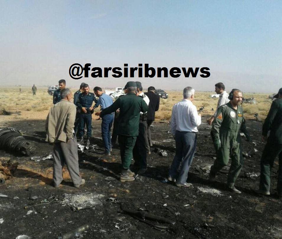 Iranian Su-22 aircraft crashed near Shiraz. The pilot dead