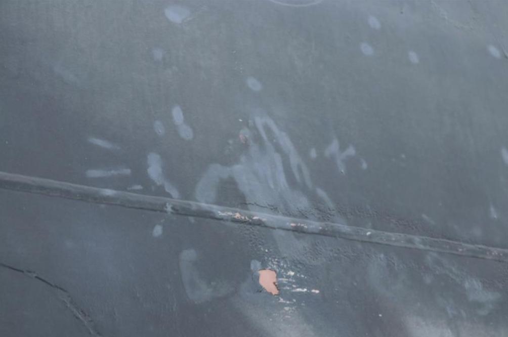 The Pentagon has released new imagery showing damage from an alleged limpet mine on the tanker Kokuka Courageous, along with the remnants of an unexploded mine that was removed from the hull. Another photo shows a handprint, allegedly from the person who removed the mine   