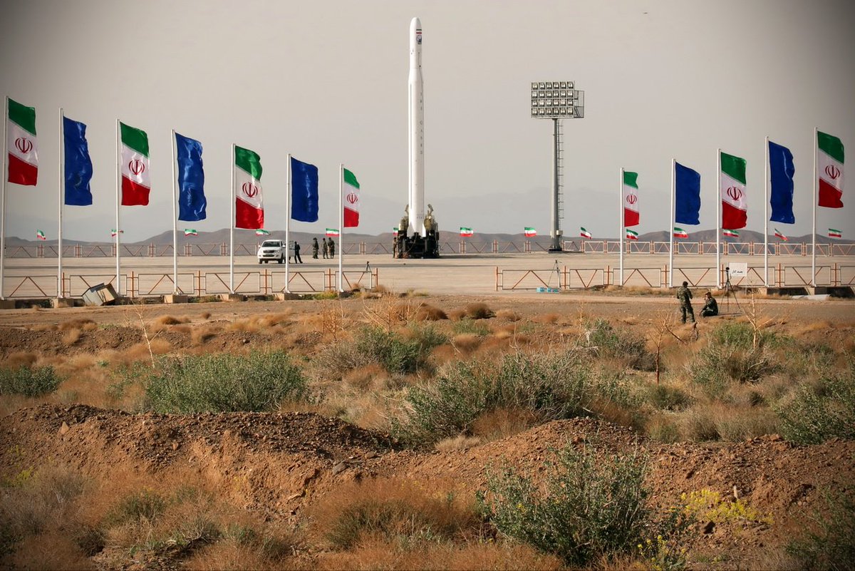 Photos from launch of Iran Noor-1 satellite by IRGC