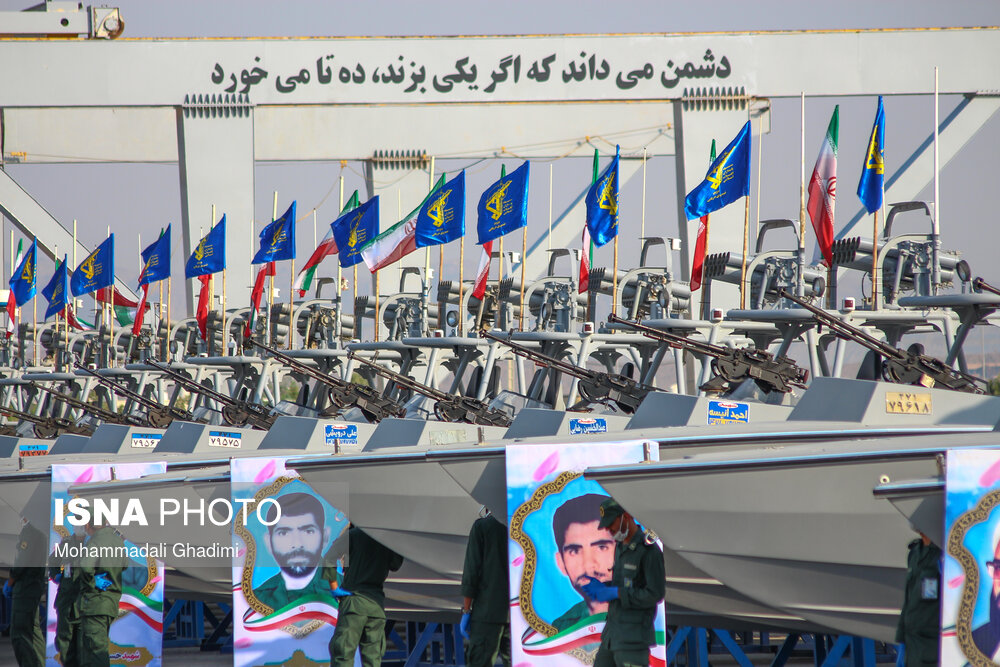 Earlier today (May 28 2020), 112 new combat boats, several classes were delivered to the IRGC Navy (IRGCN). Iran