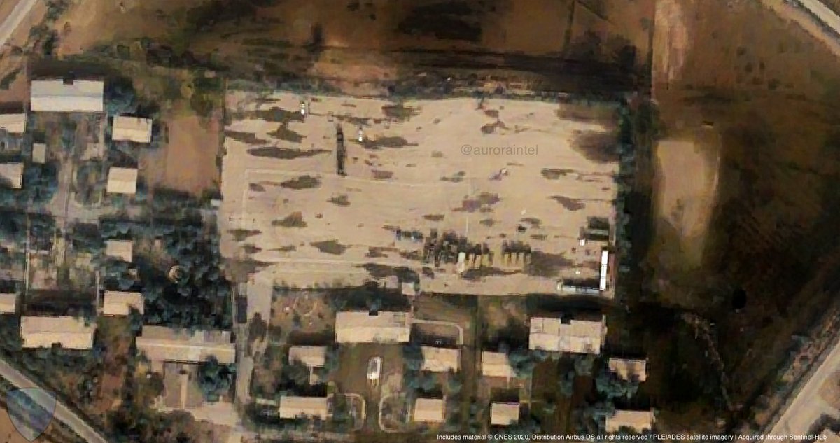 Imagery from yesterday shows what appears to be the packing up of an Iran ian S-300PMU2 Deployment at Omidiyeh Airbase. It was deployed after the Saudi Aramco Abqaiq attack last year