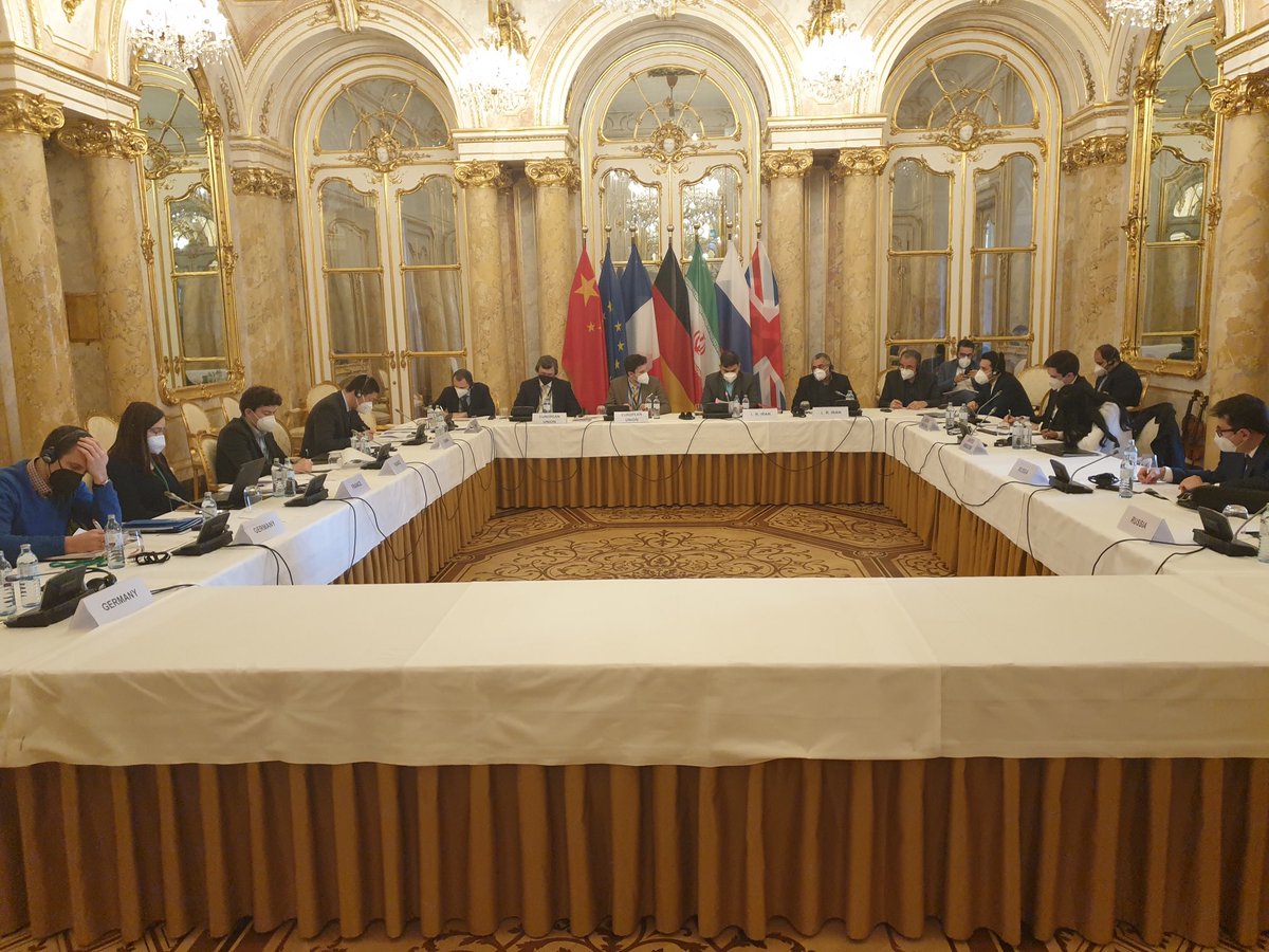 Working Group on sanctions lifting meeting right now at Coburg. More meetings scheduled for today. Success of ViennaTalks on JCPOA is still uncertain, what's only logical in such a complex negotiation