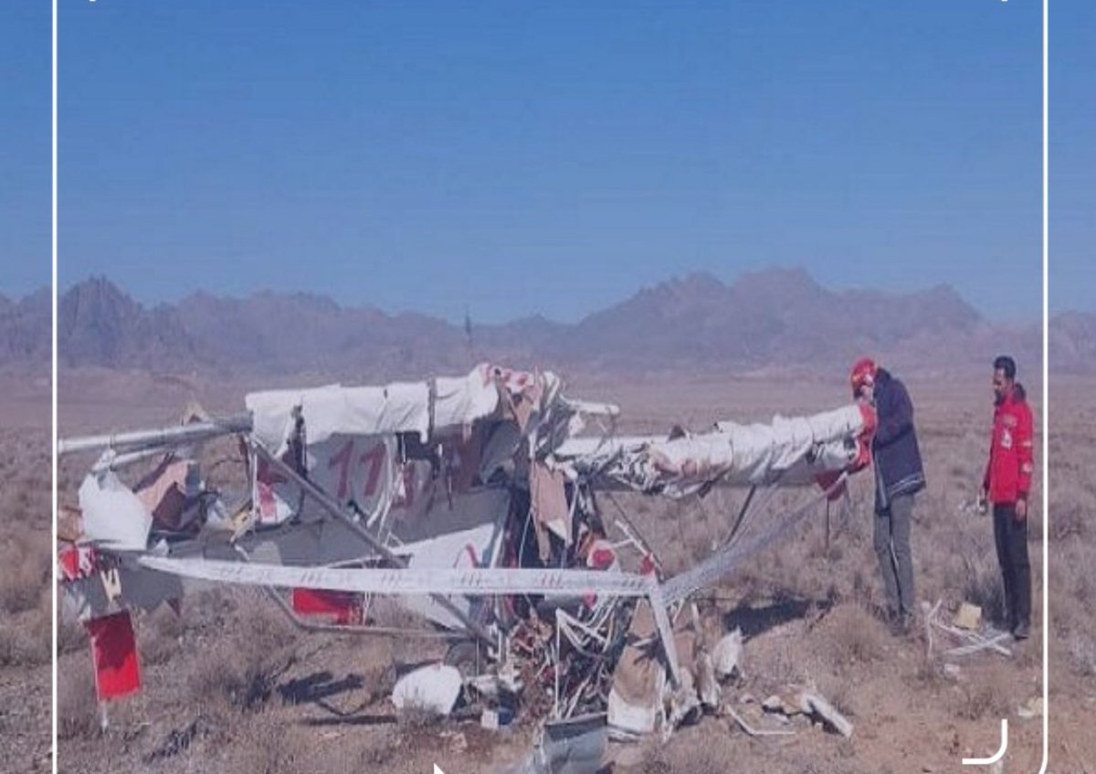 An ultralight plane has crashed near the eastern Iranian city of Kashmar, killing both pilots, Iranian media reported on Thursday