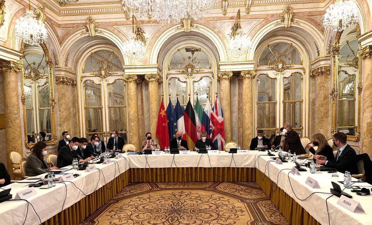 The nuclear working group of Iran and P4+1 now meeting in Palais Coburg in Vienna
