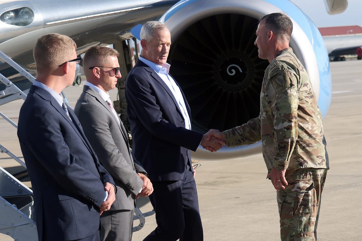Defense Minister Gantz met with CENTCOM chief Kurilla in Tampa, Florida earlier to discuss ways to increase cooperation between Israel and US military, methods for countering Iranian threat in the Middle East, and a Plan B to the nuclear deal