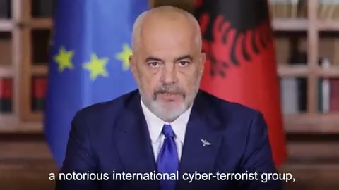 Albania's prime minister announces the severing of diplomatic relations with Iran after a cyberattack. This happened around the time of the MEK conference, which had to be cancelled as well due to a terror threat