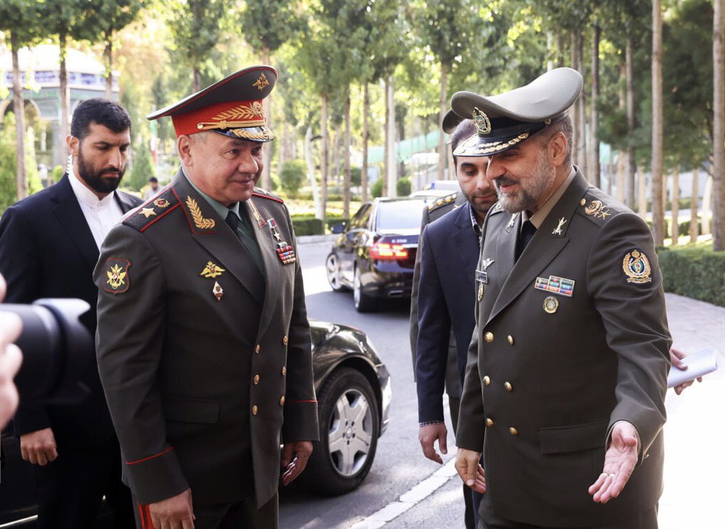 Iran and Russia defense ministers met in Tehran. Another top Iranian military commander said the document for long term cooperation between Iran and Russia is being prepared and that it has strong military and defense dimensions
