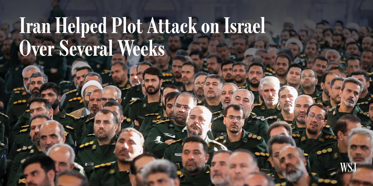 WSJ: Iran helped plan Hamas’s attack on Israel and gave the green light for the assault at a meeting last Monday