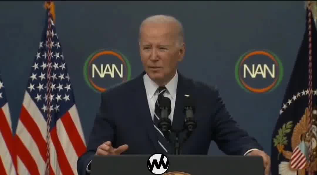 President Biden says he expects an attack by Iran sooner rather than later. Says Iran will not succeed and that the US is devoted to the defense of Israel. In a message to Iran, Biden says, Don't.