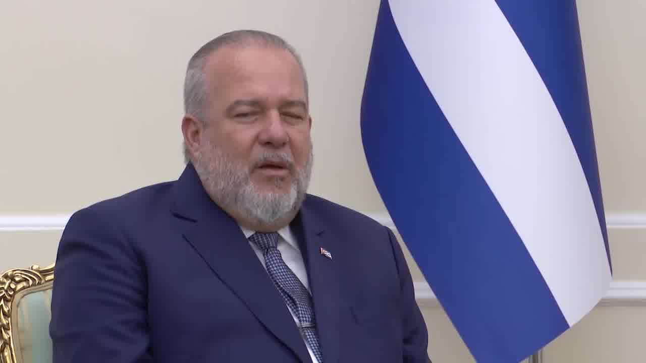 Primer Ministro de Cuba se reunió en Teherán con el Presidente de Irán, Masoud Pezeshkian, para discutir la promoción de las relaciones bilaterales y el cese de las acciones israelíes en Palestina