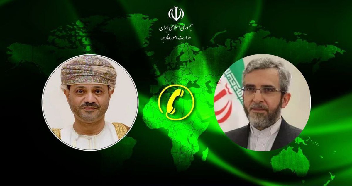 Iran’s acting FM had a phone call with Oman FM, discussing the assassination of Hamas chief in Tehran. Bagheri said that Israel has seriously endangered regional stability and security by “crossing all red lines and violating Iran’s territorial integrity and national security”