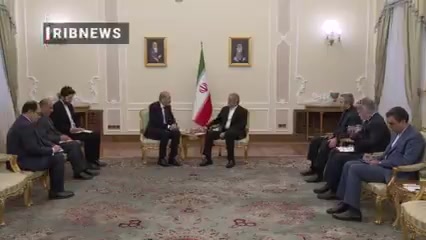 Jordan's foreign minister meeting with Iran's government's new President Masoud Pezeshkian, passing a message from the King. Pezeshkian said Tehran will respond to Israel's killing of Ismail Haniyeh