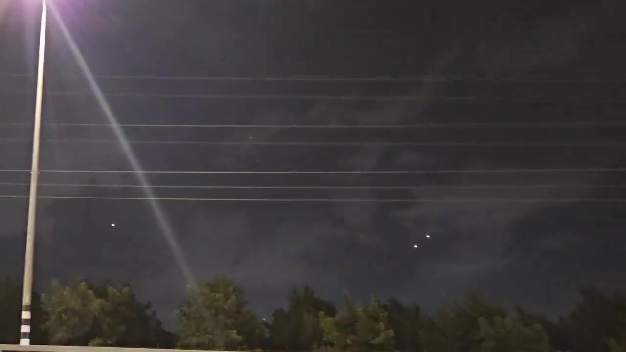 Missiles in the sky of Israel now