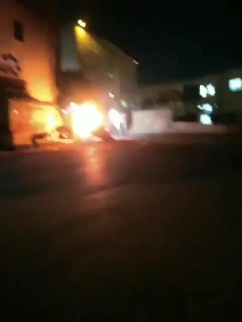 Eine aus dem Iran abgefeuerte Rakete fiel mitten in der Sahab-Region in der jordanischen Hauptstadt Amman