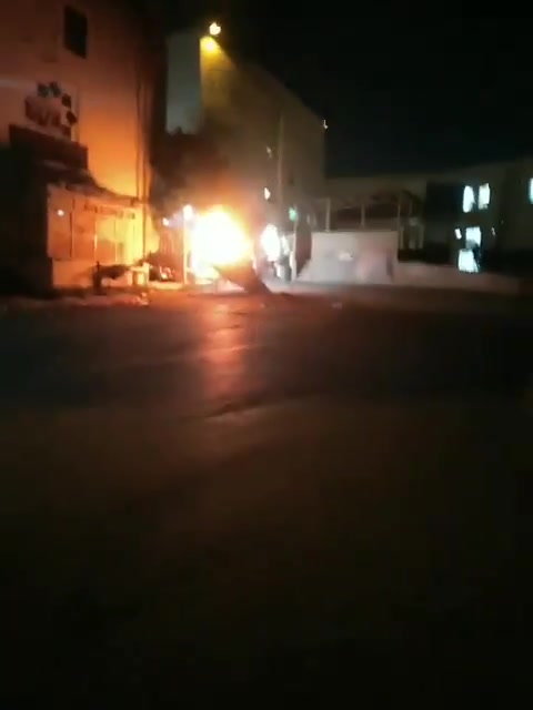 Eine aus dem Iran abgefeuerte Rakete fiel mitten in der Sahab-Region in der jordanischen Hauptstadt Amman