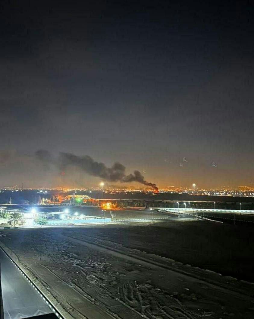 Fires in western region of Tehran