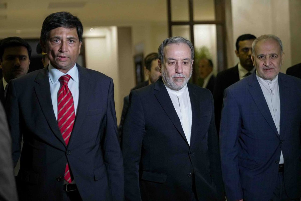 Iran's Foreign Minister Abbas Araghchi arrived in Islamabad, Pakistan for talks on regional developments and bilateral relations