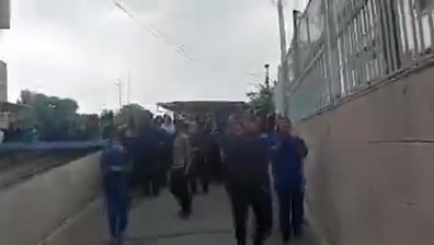 Proteste von Krankenschwestern in Ahvaz. Demonstranten skandieren: „Ruft für eure Rechte