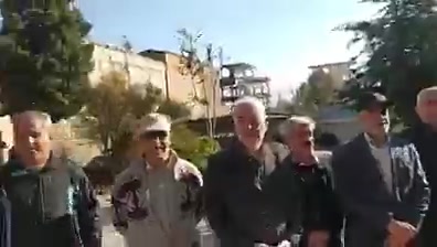 Footage of the protest rally by retirees of TCI in Kermanshah