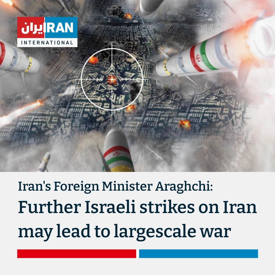 Iran's foreign minister has warned Israel against the consequences of launching further airstrikes on the Islamic Republic, amid reports that the Israeli military is on high alert following a directive from the Israeli army chief