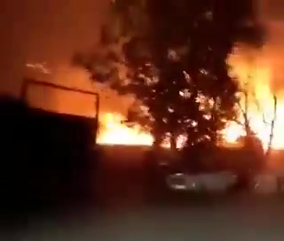 Report of massive explosion at a power station in Karaj, in Iran’s Alborz Mountains