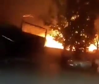 Report of massive explosion at a power station in Karaj, in Iran’s Alborz Mountains