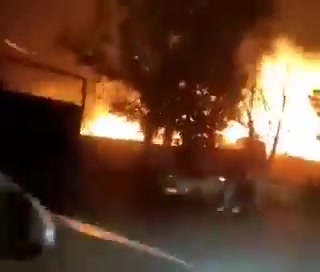 Report of massive explosion at a power station in Karaj, in Iran’s Alborz Mountains