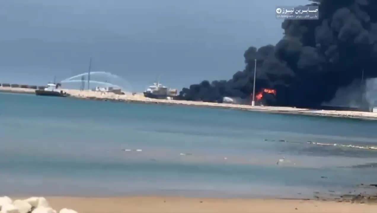 A fire broke out at a petrochemical plant in the port of Bushehr in southwestern Iran