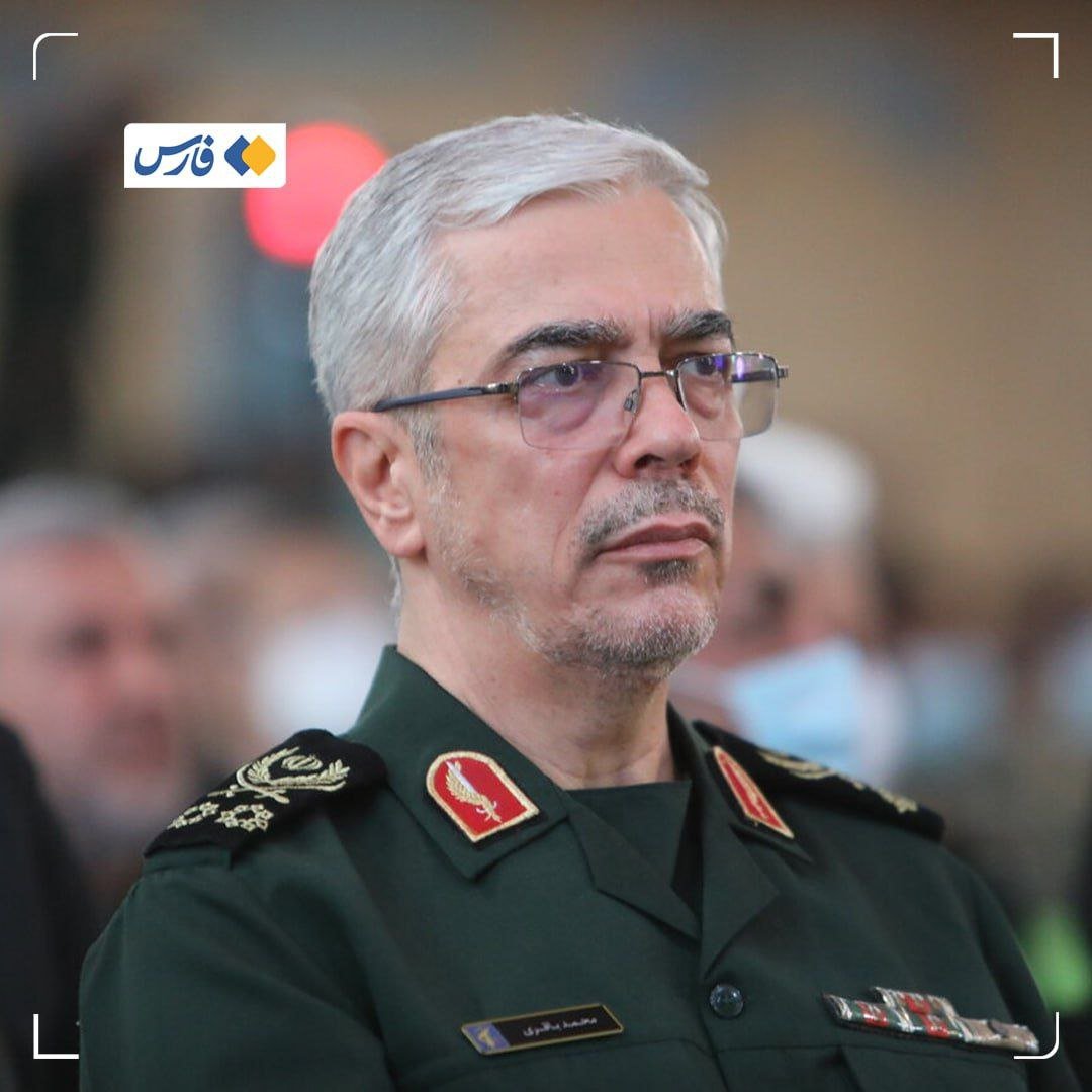According to Fars correspondent's hearings, Major General Bagheri, Chief of Staff of the Armed Forces, was killed in the Israeli attack