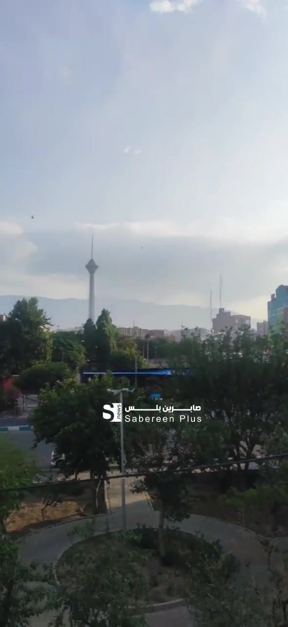 Iranian air defenses intercept Israeli attacks on the city of Al-Shahra in Tehran - pro-Iranian Sabereen media