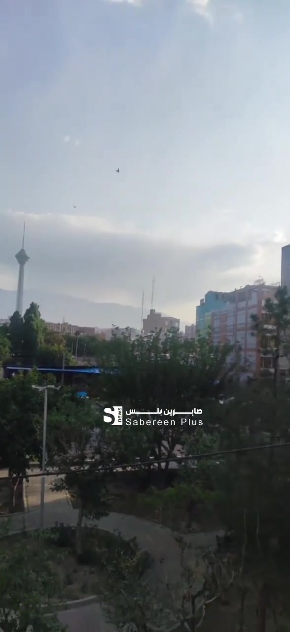 Iranian air defenses intercept Israeli attacks on the city of Al-Shahra in Tehran - pro-Iranian Sabereen media