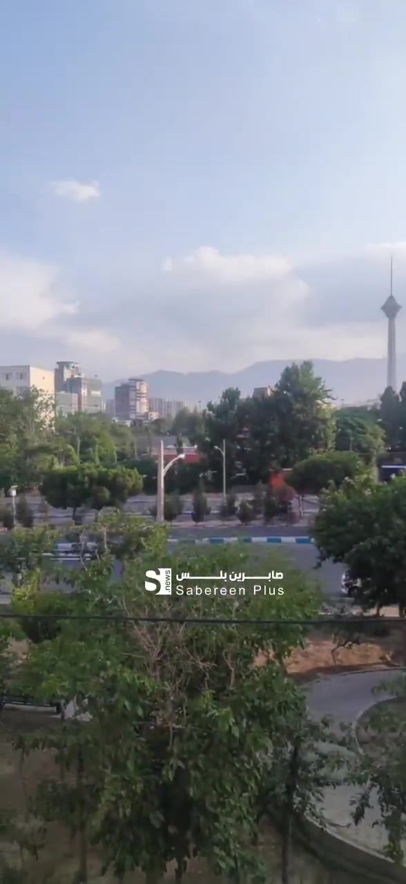Iranian air defenses intercept Israeli attacks on the city of Al-Shahra in Tehran - pro-Iranian Sabereen media