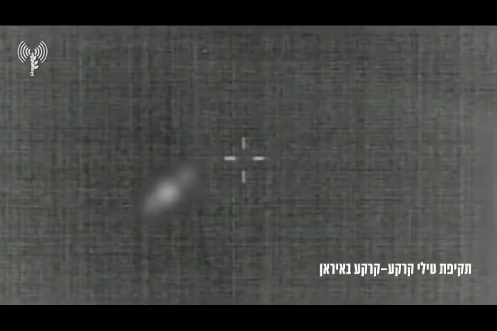 The Israeli Air Force bombed Iranian ballistic missiles aimed at Israel in its strikes in Iran earlier today, the military says, publishing footage of the strike. It also publishes a video of strikes on other weaponry in Iran
