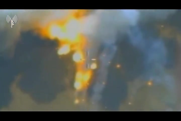 The Israeli Air Force bombed Iranian ballistic missiles aimed at Israel in its strikes in Iran earlier today, the military says, publishing footage of the strike. It also publishes a video of strikes on other weaponry in Iran