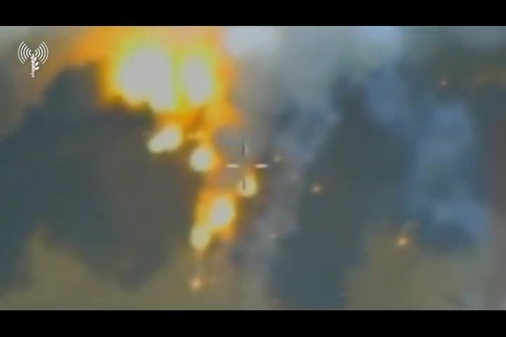 The Israeli Air Force bombed Iranian ballistic missiles aimed at Israel in its strikes in Iran earlier today, the military says, publishing footage of the strike. It also publishes a video of strikes on other weaponry in Iran