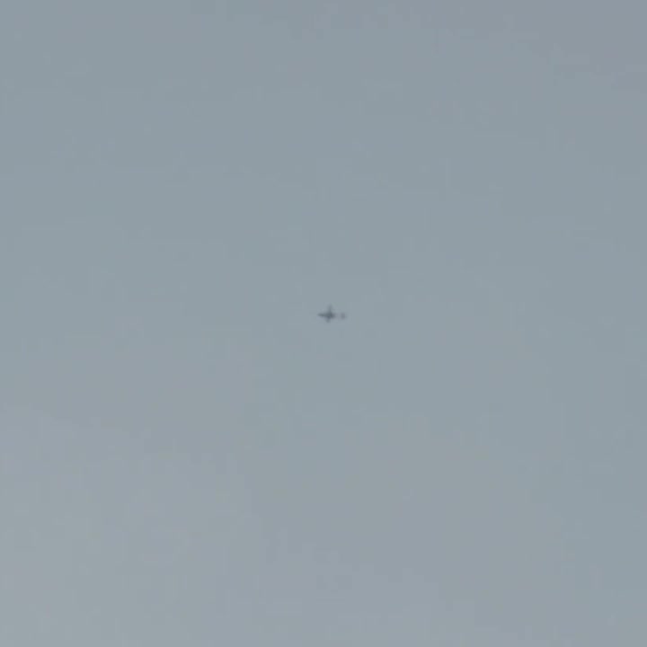 Footage of an Israeli IAI Heron long-range reconnaissance drone operating uncontested over the Iranian city of Tabriz, supporting Israeli airstrikes in the area