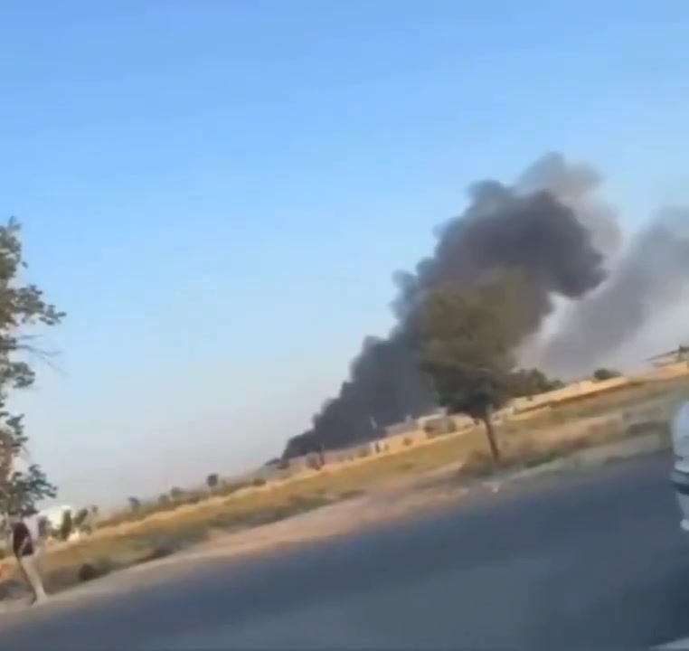 The Israeli Air Force is now targeting the Nazarabad training airport