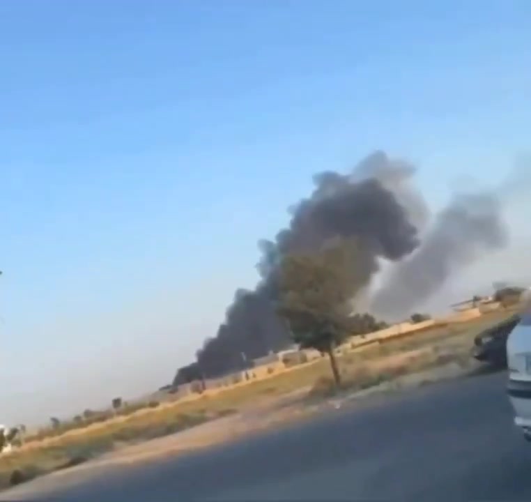 The Israeli Air Force is now targeting the Nazarabad training airport