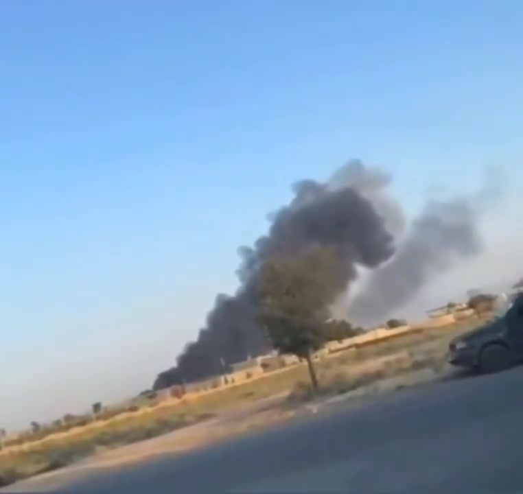 The Israeli Air Force is now targeting the Nazarabad training airport