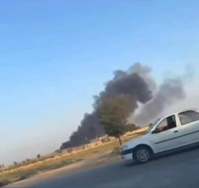 The Israeli Air Force is now targeting the Nazarabad training airport