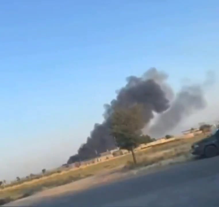 The Israeli Air Force is now targeting the Nazarabad training airport