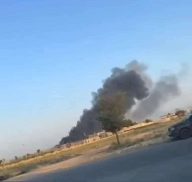 The Israeli Air Force is now targeting the Nazarabad training airport