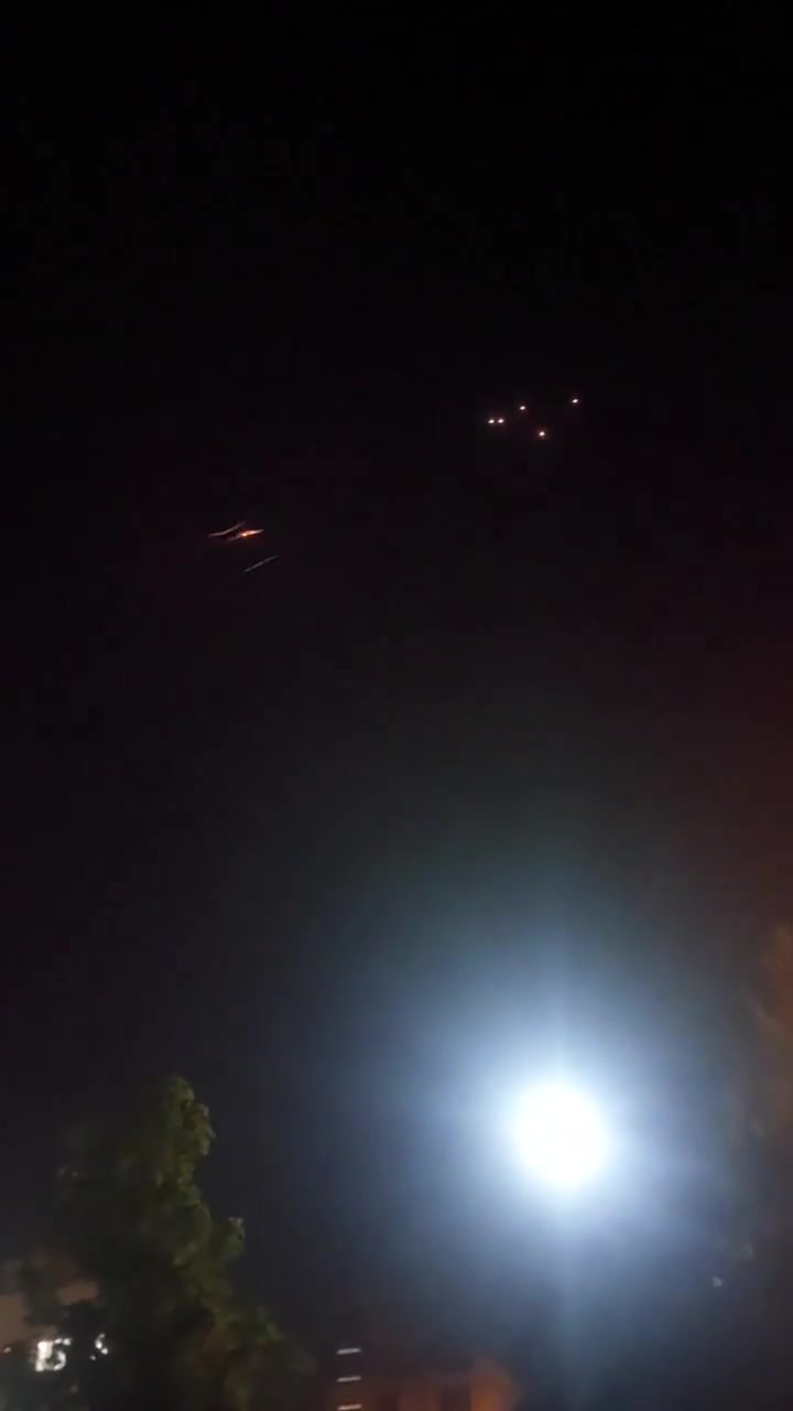Missile launches from Shiraz
