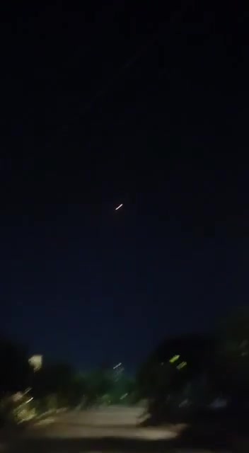 Ballistic missiles launched from Karaj towards Israel