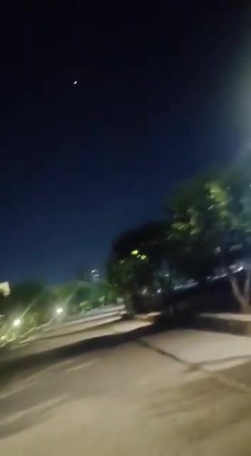 Ballistic missiles launched from Karaj towards Israel