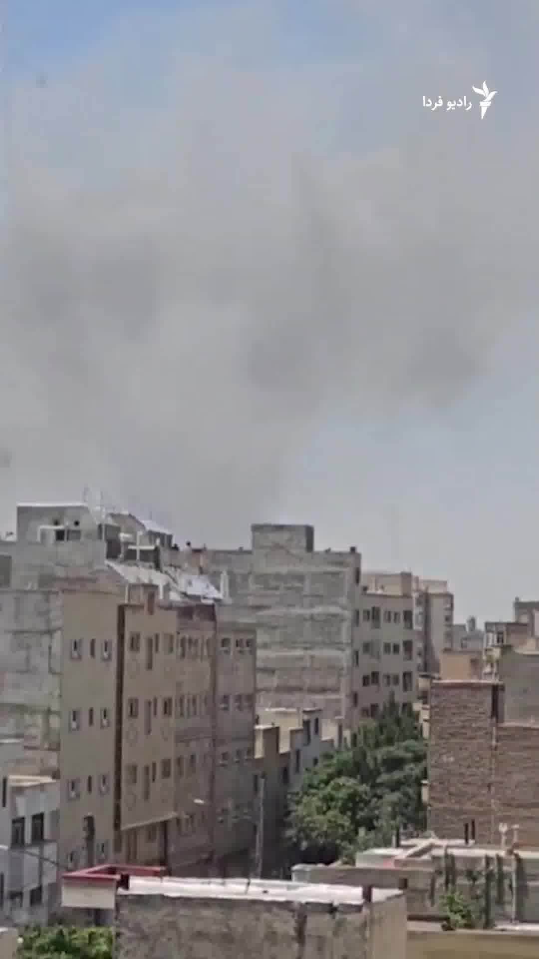 There were reports of an explosion in Tabriz at noon on Saturday, June 14. Images posted on social media showed columns of smoke rising above the city. The Tabriz refinery is said to have been targeted. The Israeli army said before the Israeli fighter jets continued their airstrikes
