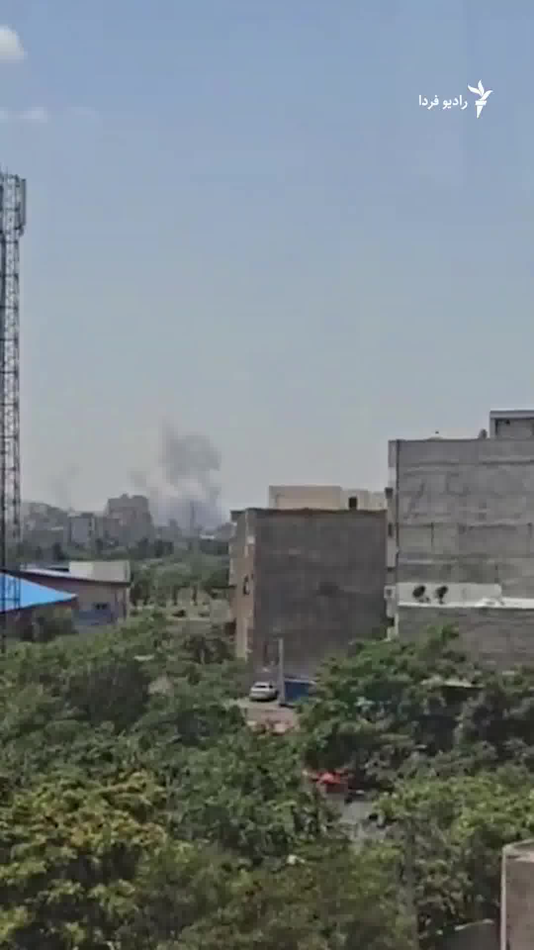 There were reports of an explosion in Tabriz at noon on Saturday, June 14. Images posted on social media showed columns of smoke rising above the city. The Tabriz refinery is said to have been targeted. The Israeli army said before the Israeli fighter jets continued their airstrikes