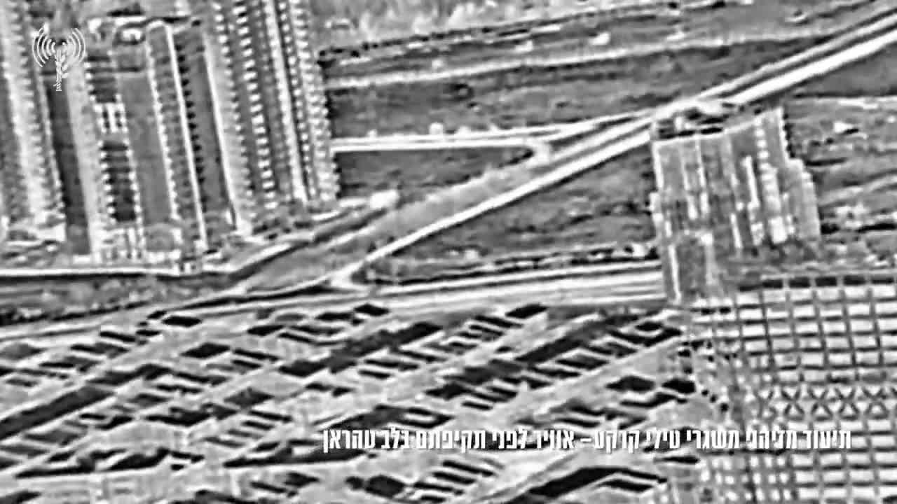 Israeli military releases video purportedly showing Iranian missile launchers deployed inside Tehran