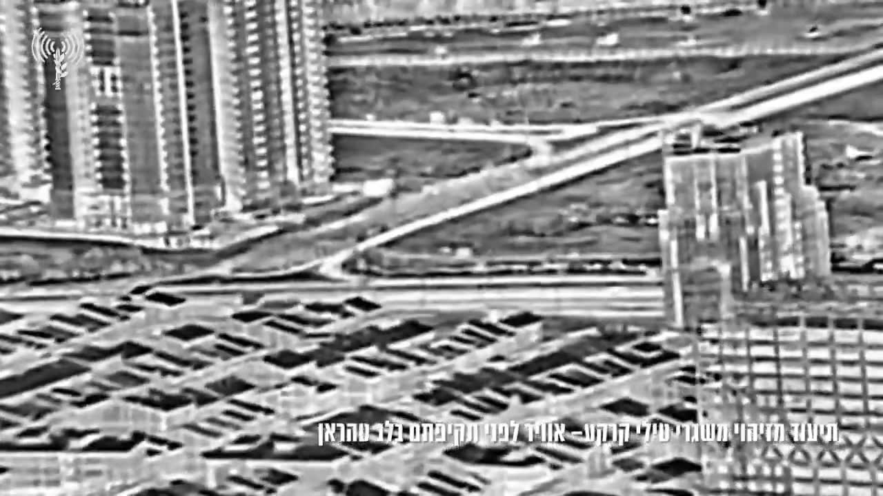 Israeli military releases video purportedly showing Iranian missile launchers deployed inside Tehran