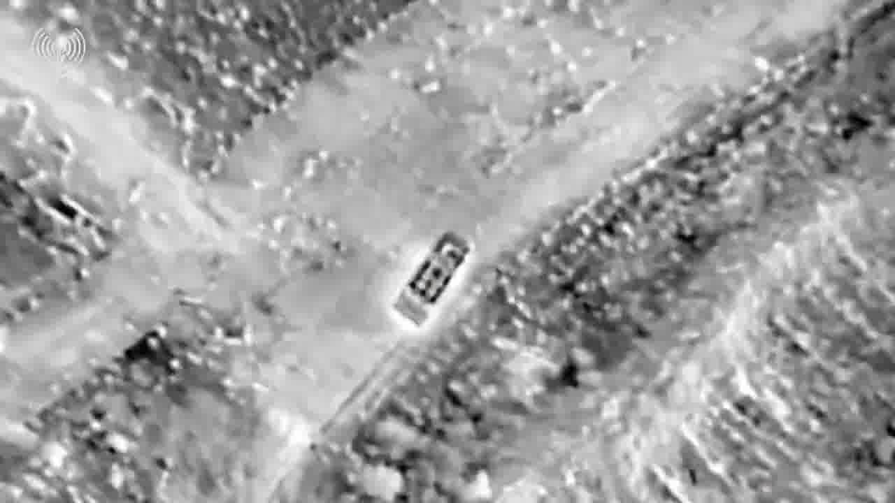 Israeli military releases video purportedly showing Iranian missile launchers deployed inside Tehran